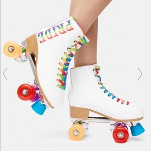 Pride Rainbow Roller Blades